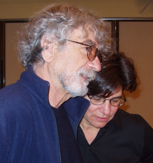 jude lombardi with Humberto Maturana 2003