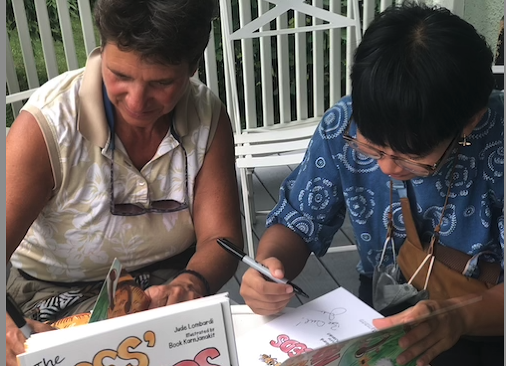 book jude signing at Ivy Booksho[